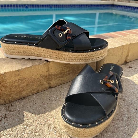 Gianni Bini Crossover Espadrille Slides | 9.5 - Picture 15 of 15